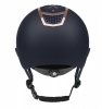 Kask Fair Play QUANTINUM CHIC ROSEGOLD W-V szeroki daszek,  granat